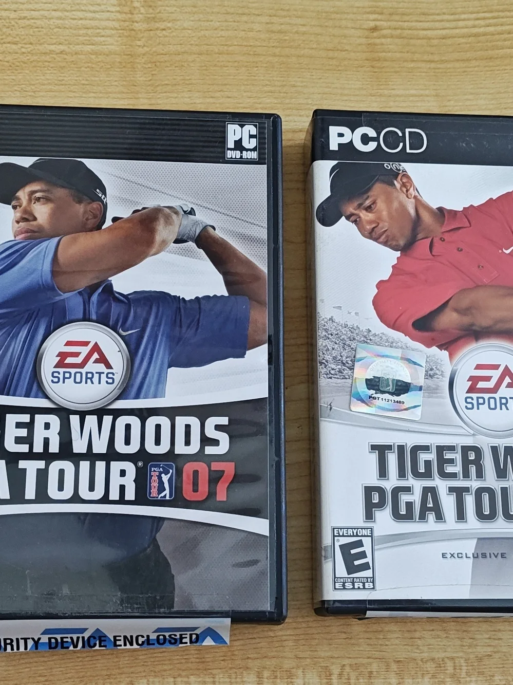 Tiger Woods PGA Tour 2006 & 2007 PC game Lot